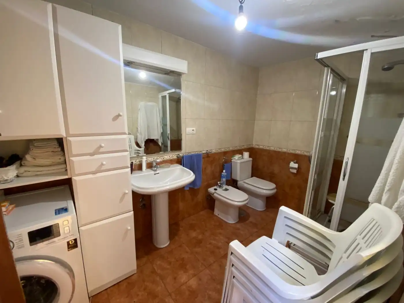 Bany de Casa o xalet en venda en Ponferrada amb Calefacció, Terrassa i Traster