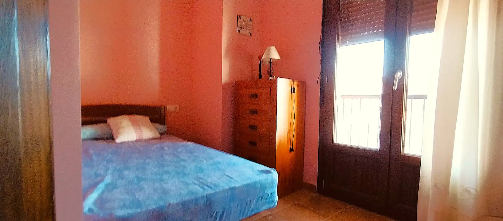 Schlafzimmer von Country house zum Verkauf in Barrado mit Heizung, Möbliert und Waschmaschine