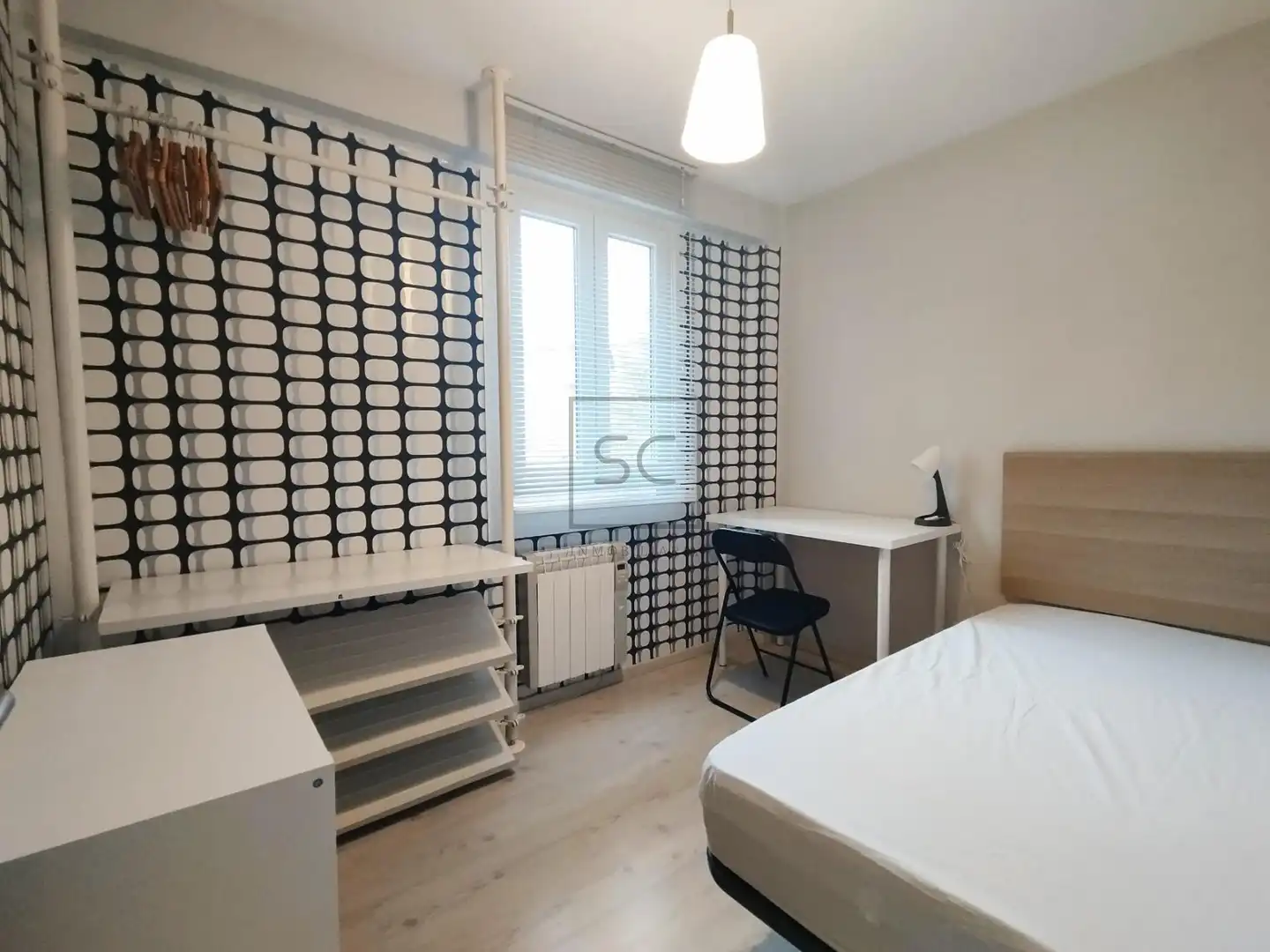 Bedroom of Flat for rent in Ferrol  with Heating and Furnished