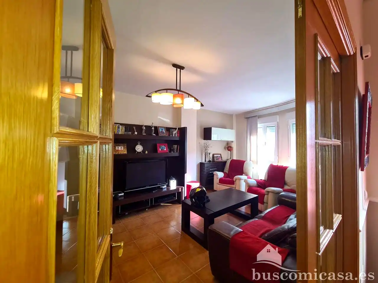 Sala de estar de Casa adosada en venta en La Carolina con Aire acondicionado, Calefacción y Terraza