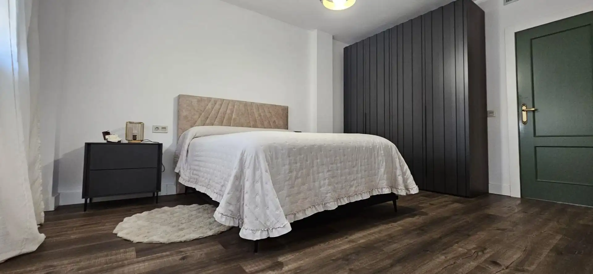 Bedroom of Flat for sale in El Ejido  with Air Conditioner, Terrace and Furnished