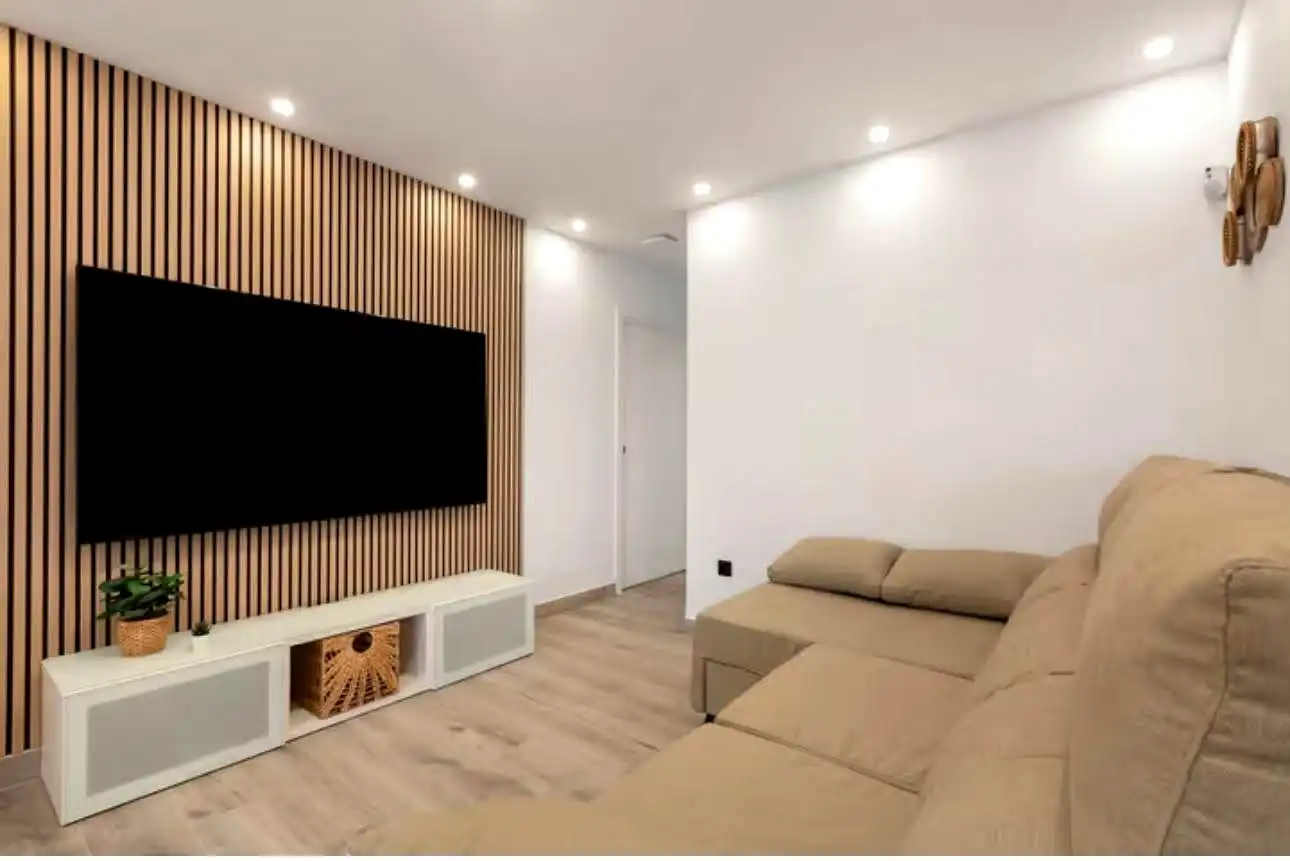Living room of Ground floor for rent in Candelaria  with Air Conditioner and Furnished