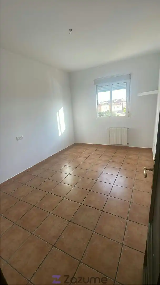 Dormitori de Apartament de lloguer en Zafra amb Jardí privat, Piscina i Forn