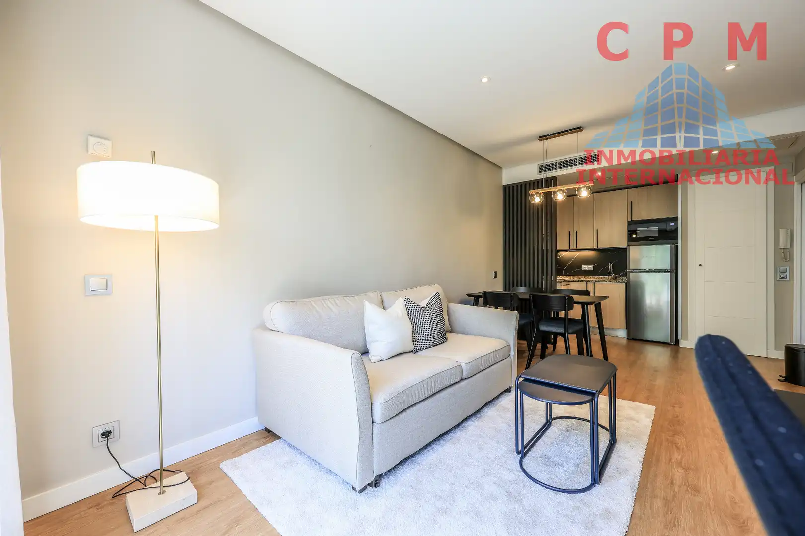 Wohnzimmer von Wohnung zur Miete in Madrid mit Klimaanlage, Heizung und Parkett