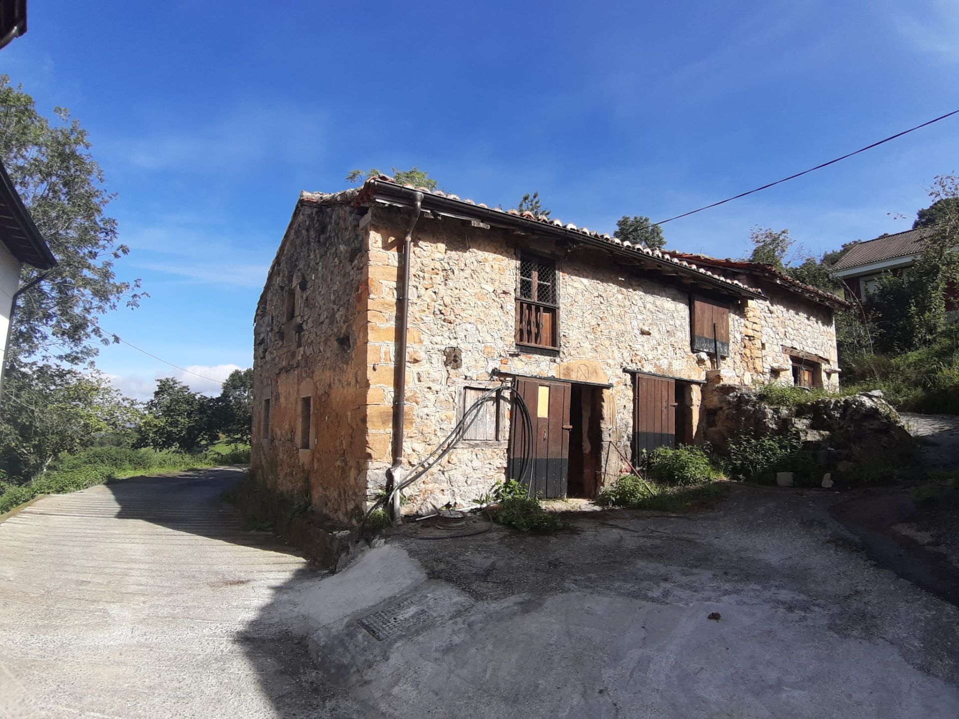 Exterior view of House or chalet for sale in Cangas de Onís  with Private garden