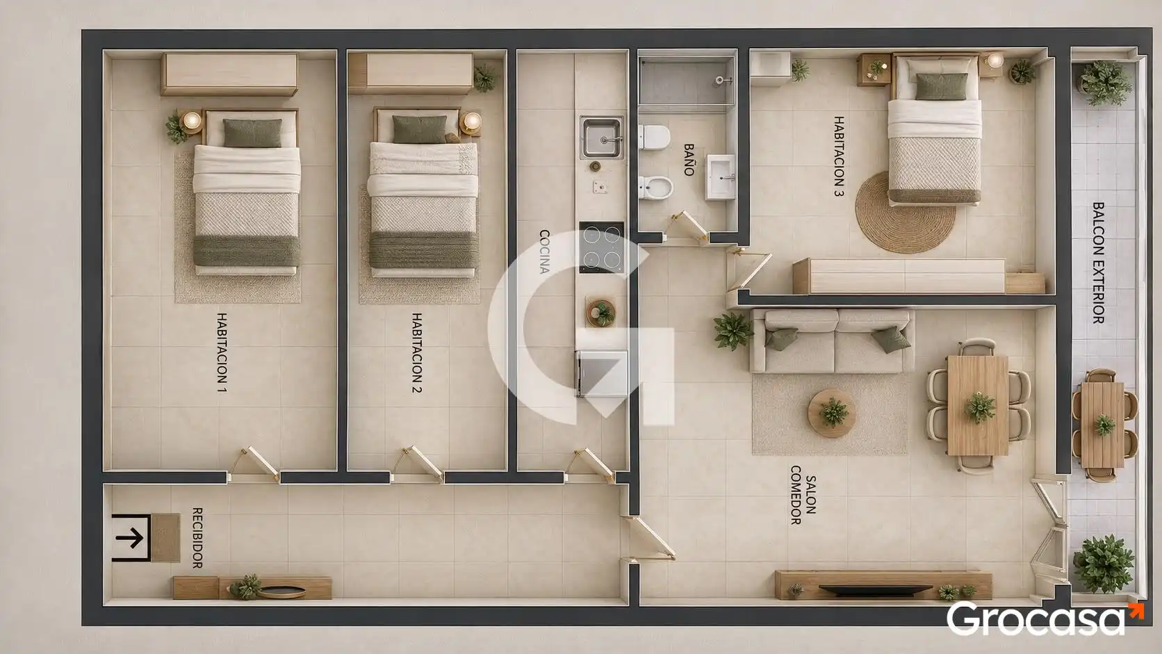 Wohnung mit Terrasse zum Verkauf in CL NARANJOS, DELS, imagen 26