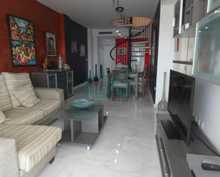 Living room of Duplex for sale in Villajoyosa / La Vila Joiosa  with Air Conditioner and Terrace
