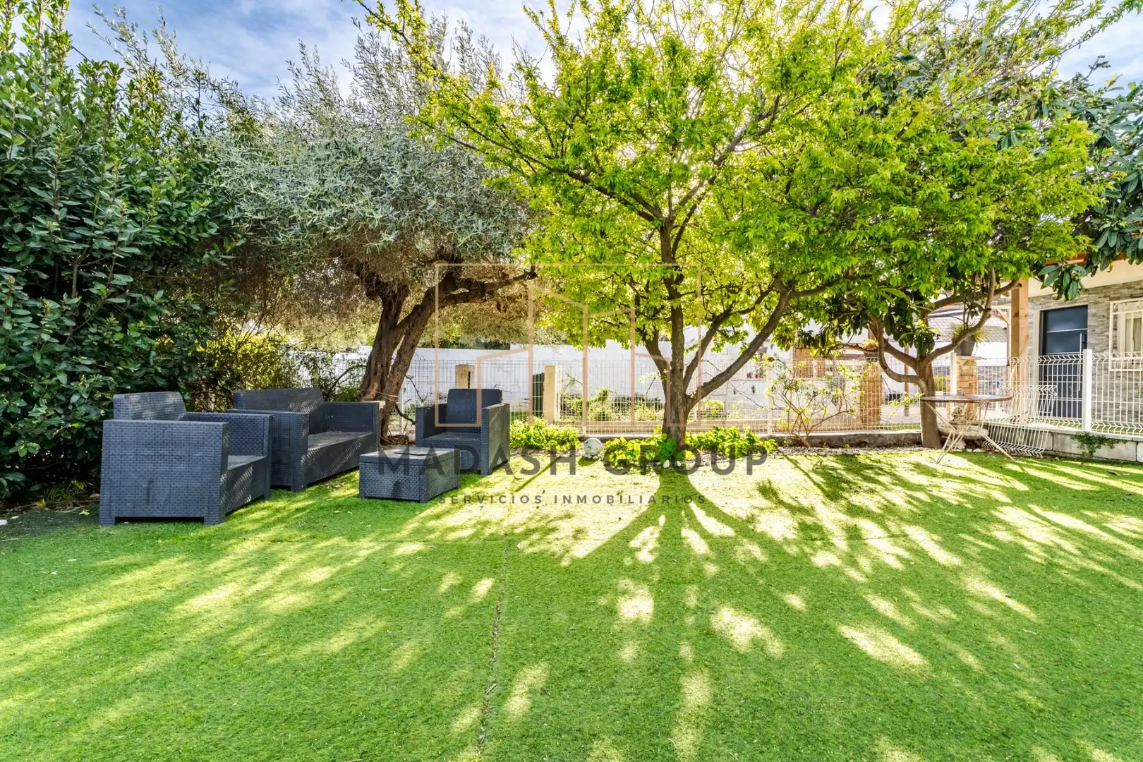 Jardín de Casa o chalet en venta en Mont-roig del Camp con Aire acondicionado, Trastero y Piscina