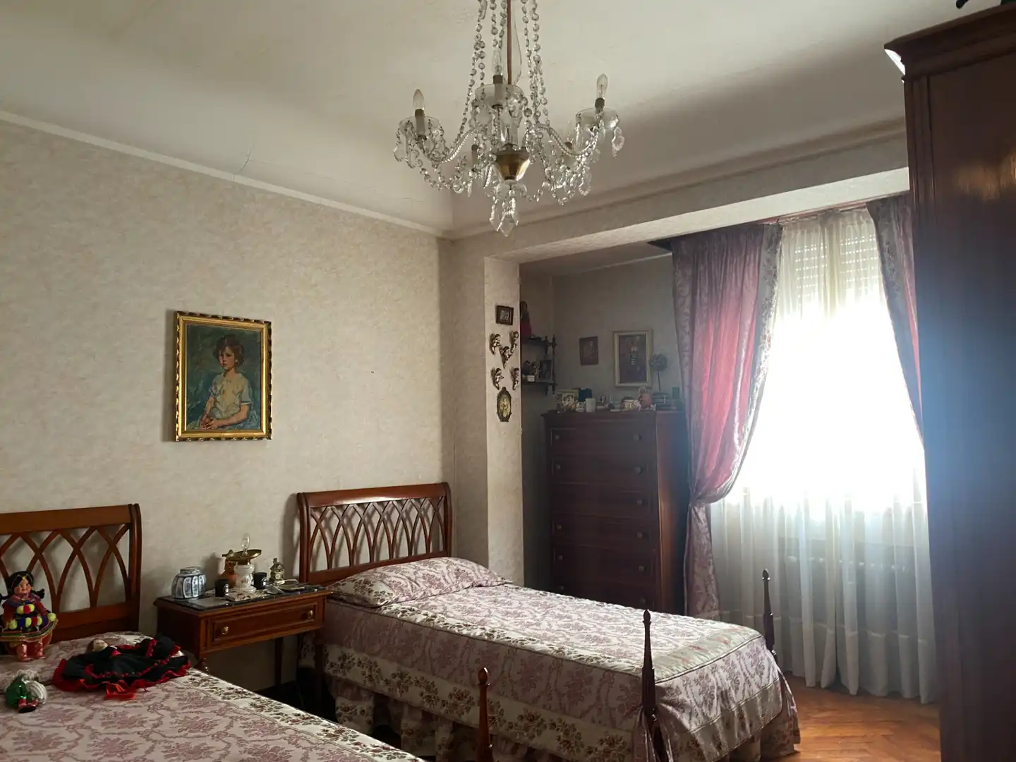 Schlafzimmer von Wohnung zum Verkauf in Santander mit Heizung, Terrasse und Möbliert