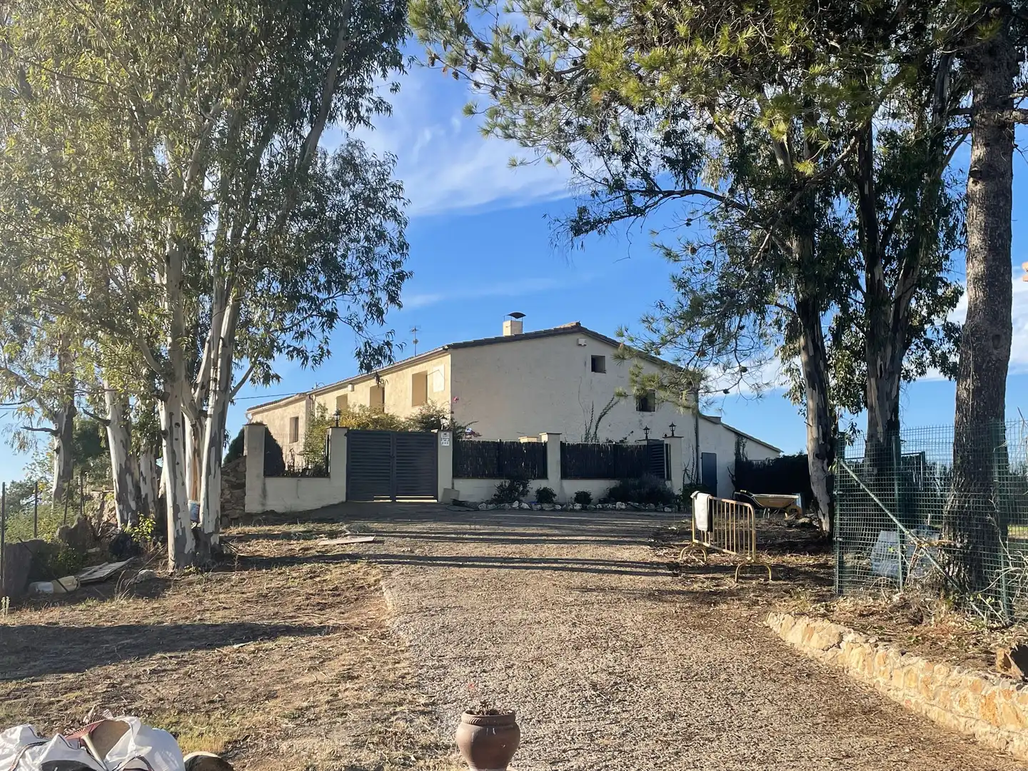 Vista exterior de Finca rústica en venta en Quart con Calefacción, Jardín privado y Parquet