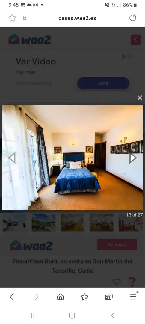 Bedroom of Land for sale in Algeciras