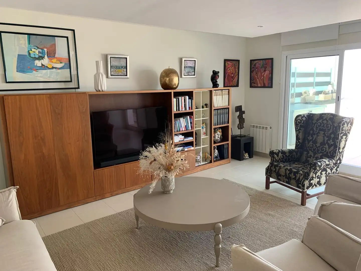 Sala de estar de Dúplex en venta en Roses con Terraza, Piscina y Horno