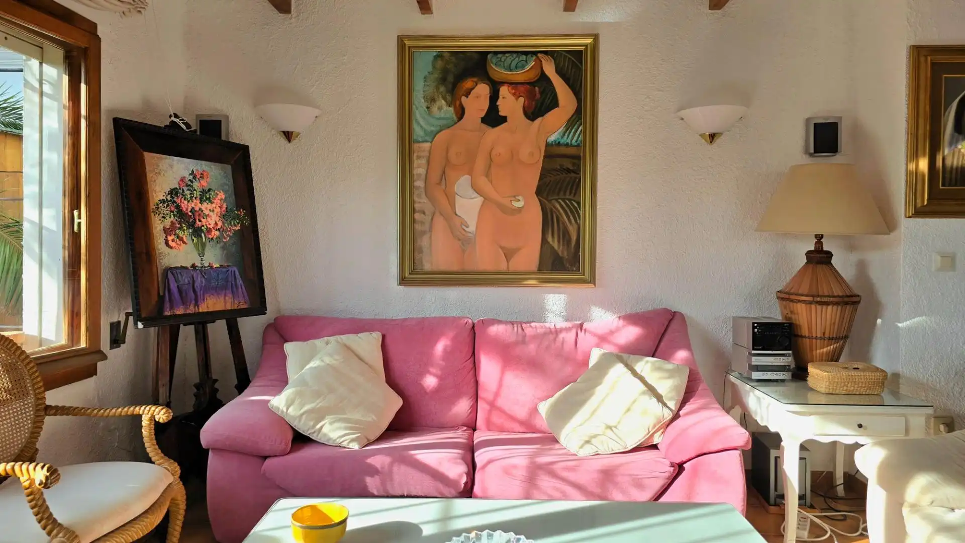 Living room of Houses for sale in Benalmádena  with Air Conditioner, Heating and Private garden