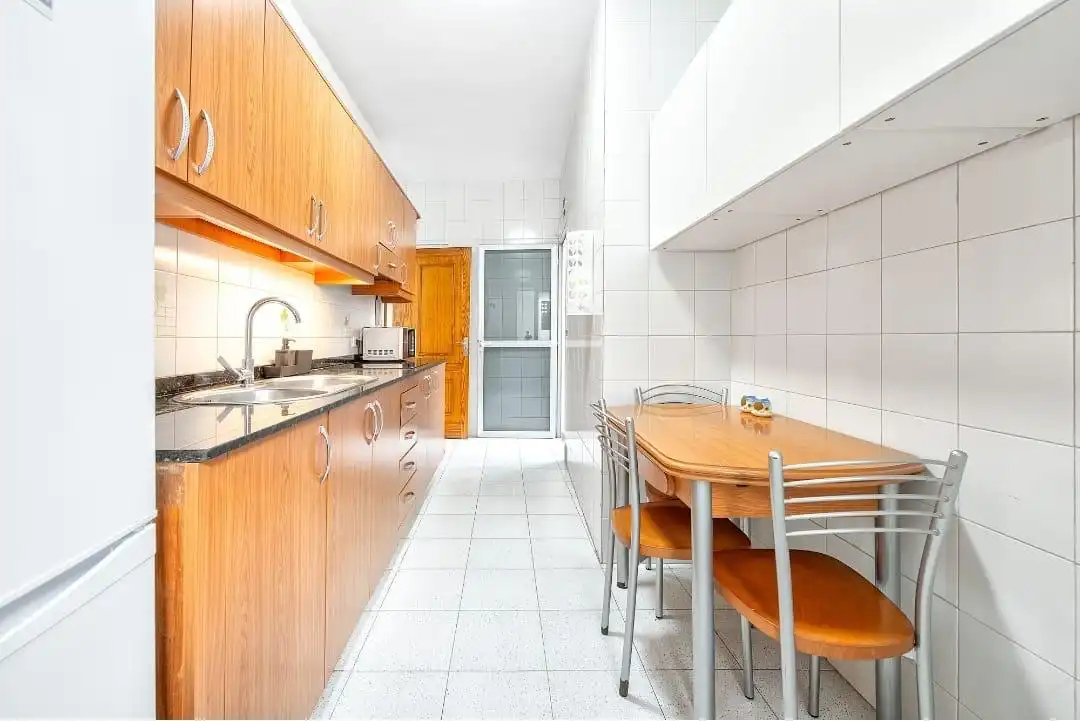 Kitchen of Flat for rent in Las Palmas de Gran Canaria  with Furnished, Washing machine and Microwave