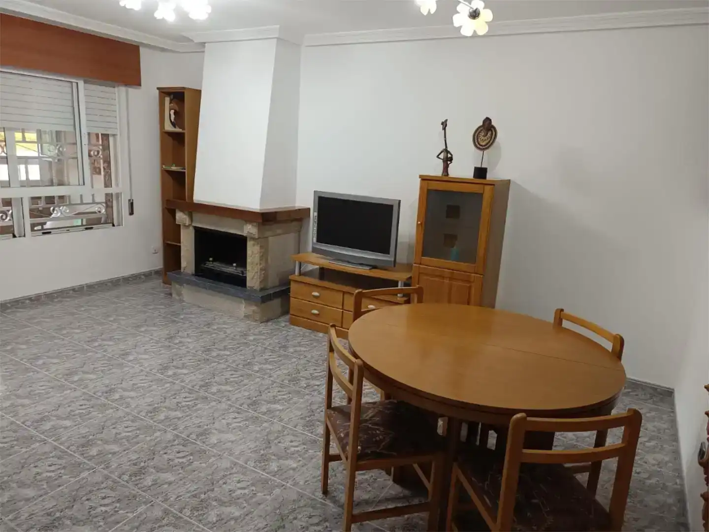 Wohnzimmer von Wohnung zur Miete in Cartagena mit Klimaanlage, Privatgarten und Möbliert