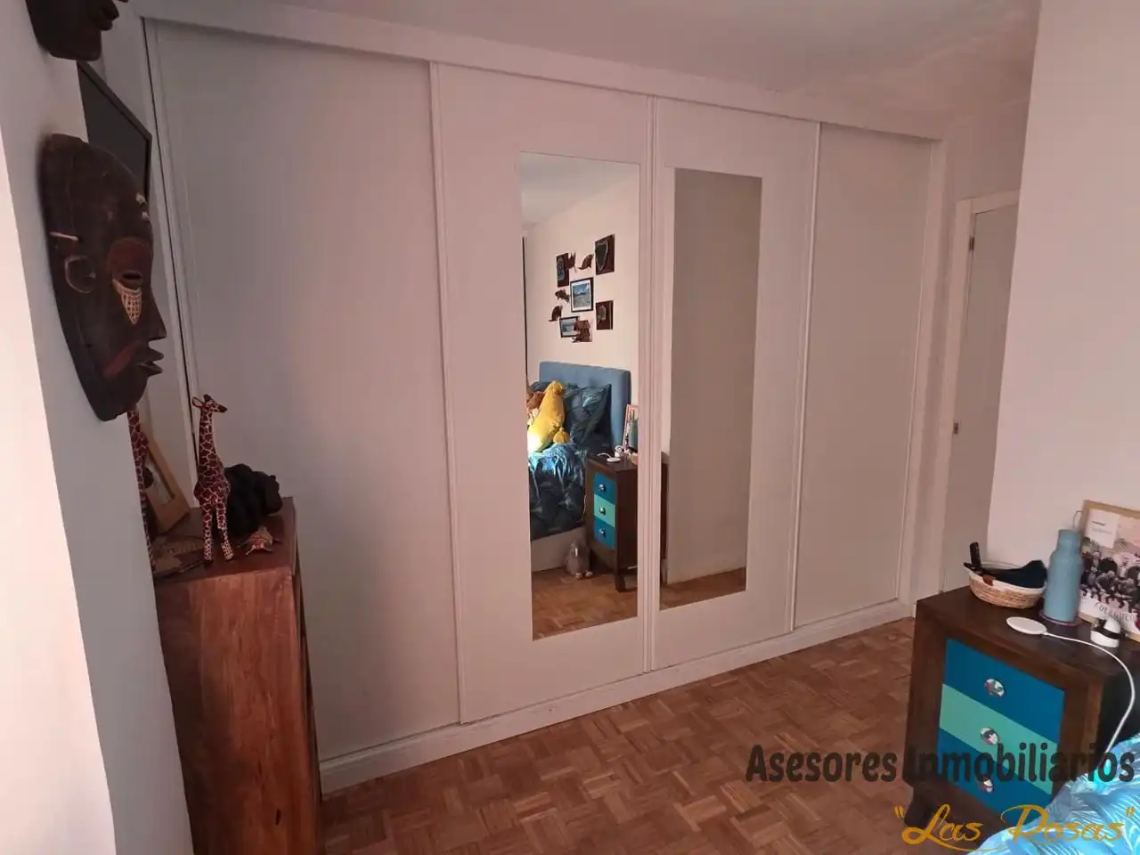 Schlafzimmer von Wohnung zum Verkauf in Madrid mit Klimaanlage, Heizung und Parkett