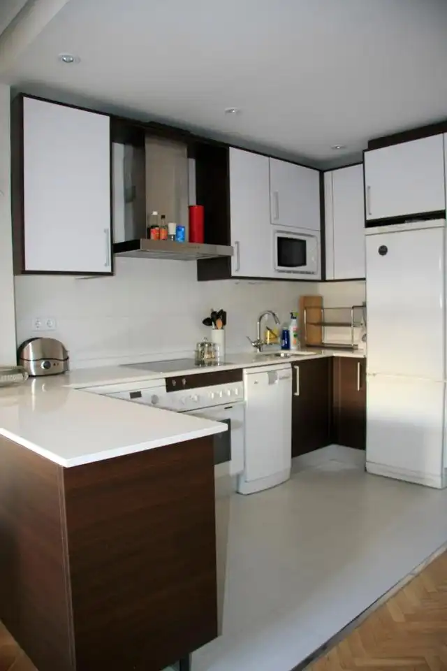 Küche von Wohnung zum Verkauf in Madrid mit Klimaanlage und Terrasse