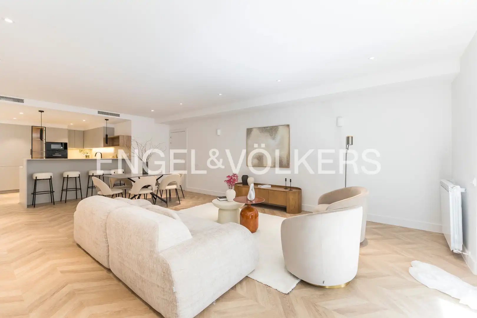 Sala de estar de Piso en venta en Madrid con Aire acondicionado, Calefacción y Parquet