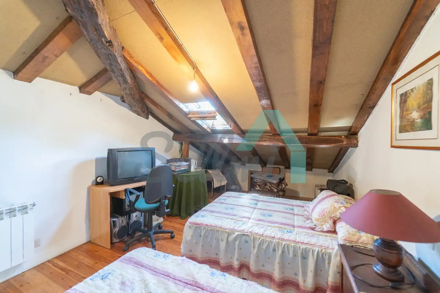 Schlafzimmer von Einfamilien-Reihenhaus zum Verkauf in Onís mit Heizung, Abstellraum und Balkon