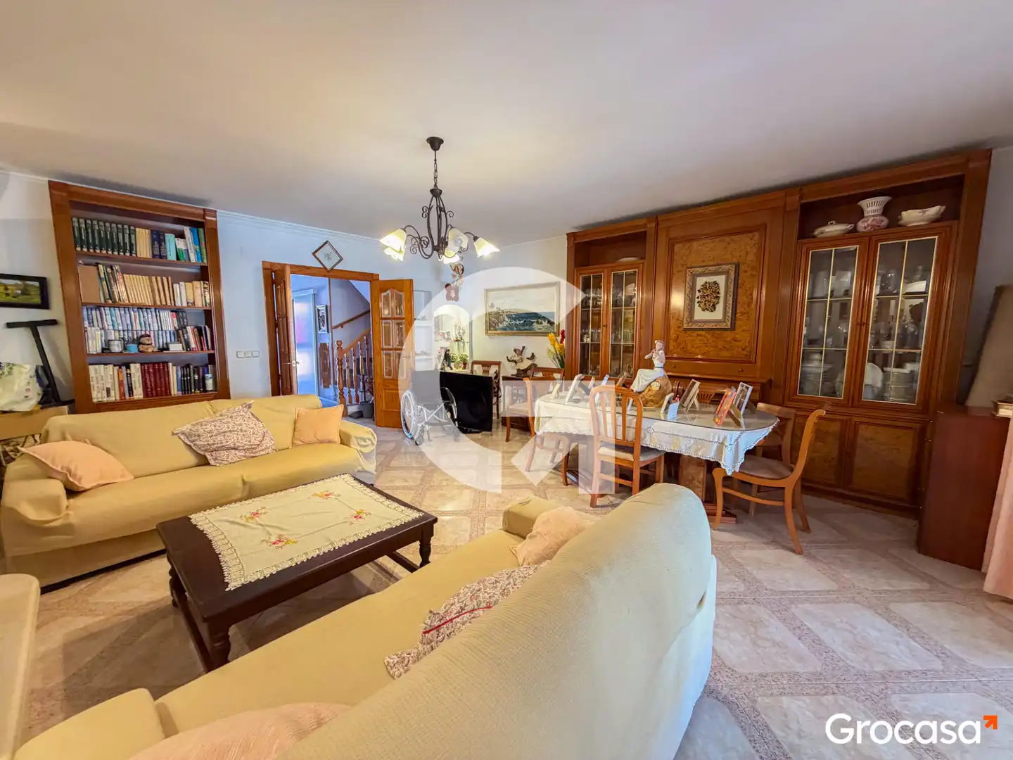 Sala de estar de Casa o chalet en venta en Rincón de la Victoria con Aire acondicionado, Jardín privado y Terraza
