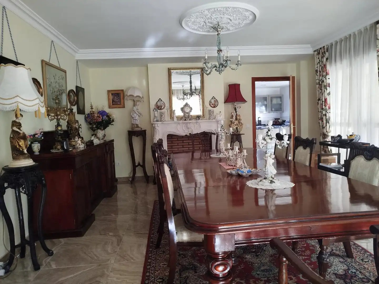 Dining room of Houses for sale in El Escorial  with Heating and Swimming Pool