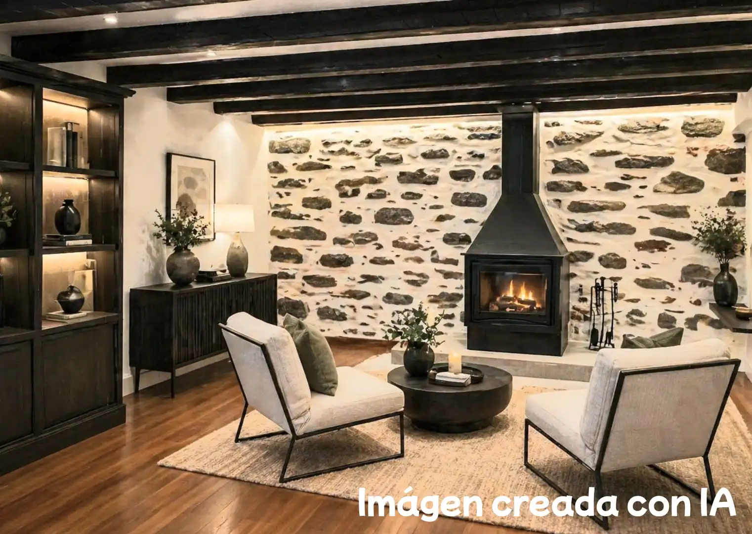 Sala de estar de Casa adosada en venta en Teror con Parquet, Terraza y Amueblado