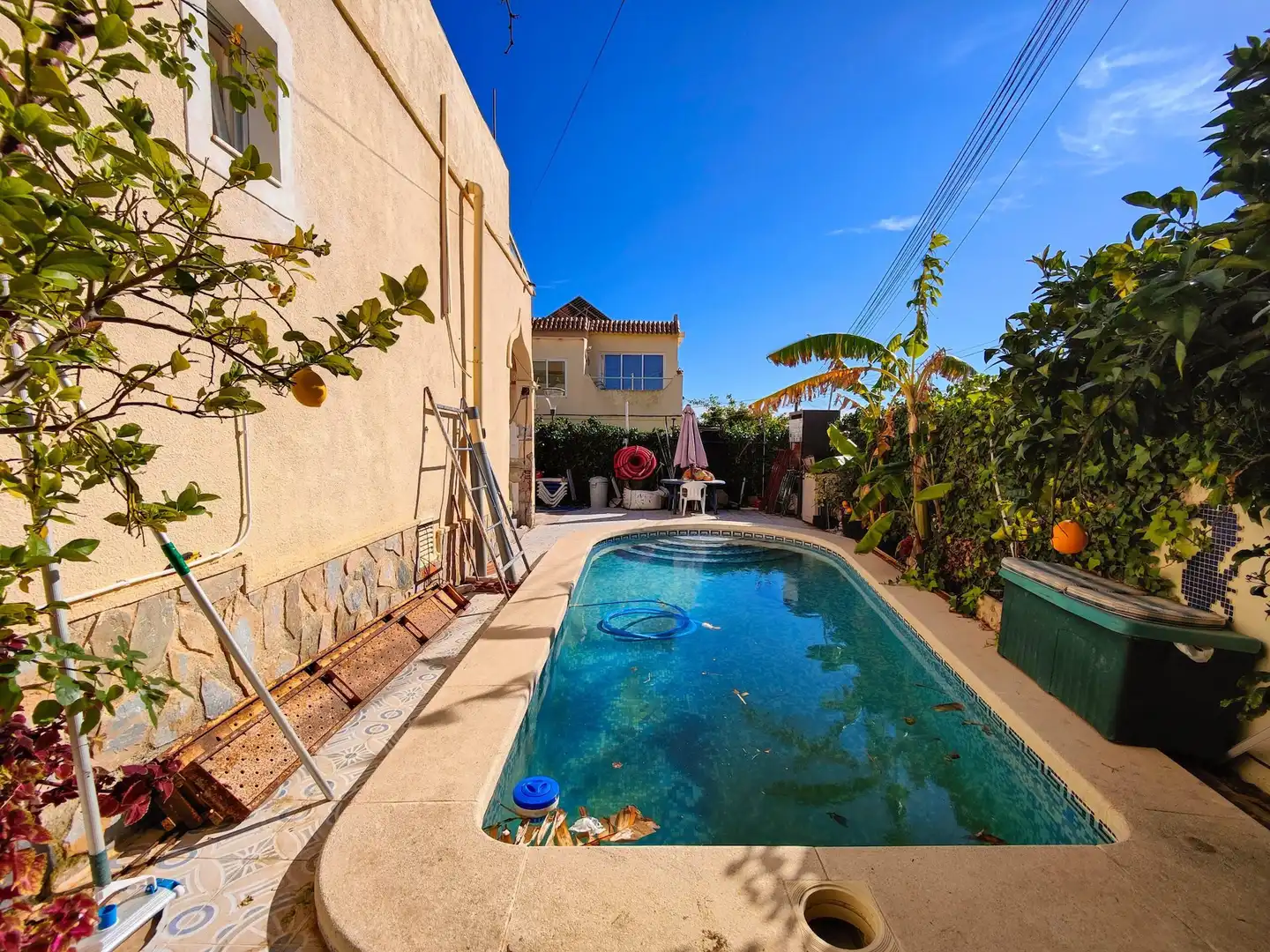 Piscina de Finca rústica en venda en San Miguel de Salinas amb Jardí privat, Piscina i Moblat