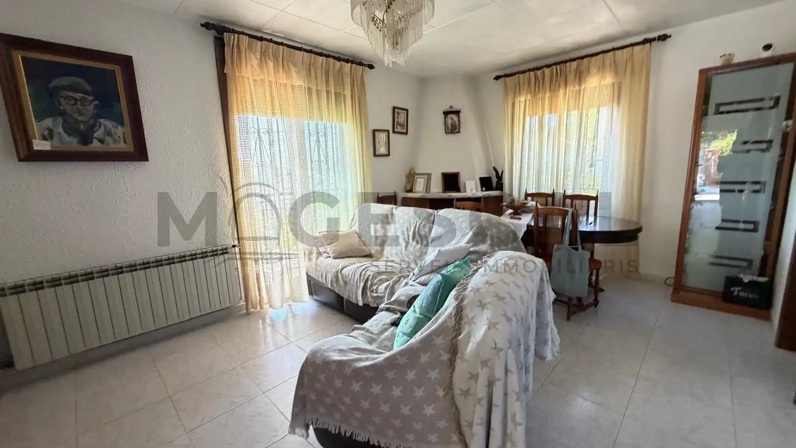 Wohnzimmer von Wohnung zum Verkauf in Caldes de Montbui mit Heizung, Terrasse und Abstellraum