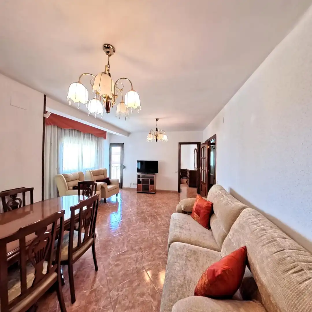 Sala de estar de Piso en venta en Barcelona con Balcón y Alarma