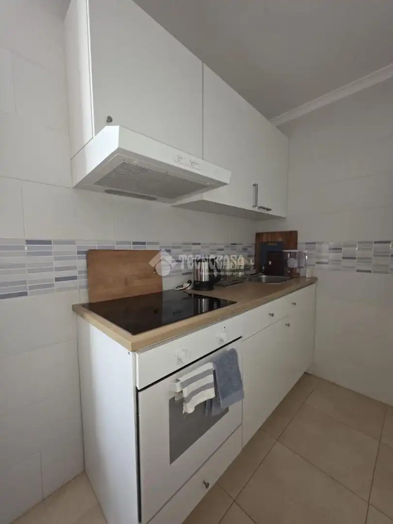 Kitchen of Flat for sale in Sevilla  with Air Conditioner, Terrace and Balcony