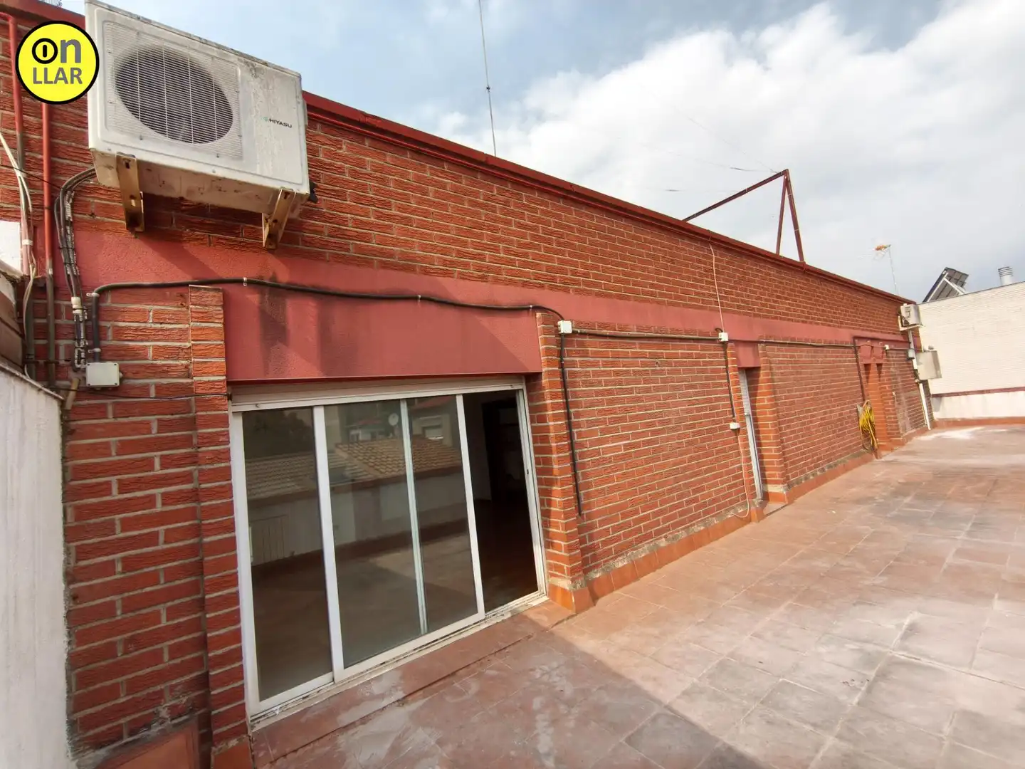 Vista exterior de Pis en venda en Mollet del Vallès amb Aire condicionat, Calefacció i Terrassa