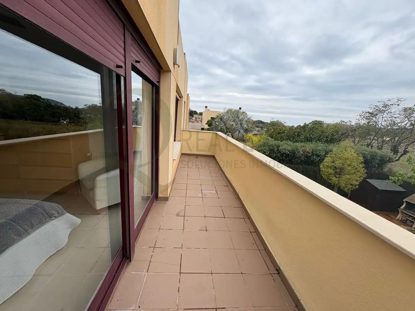 Terrace of Flat for sale in Mutxamel  with Air Conditioner, Private garden and Terrace