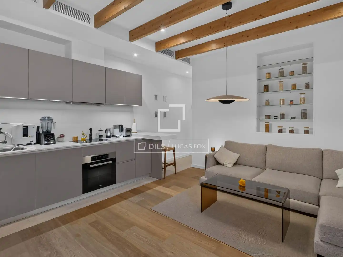 Living room of Flat for rent in Centre