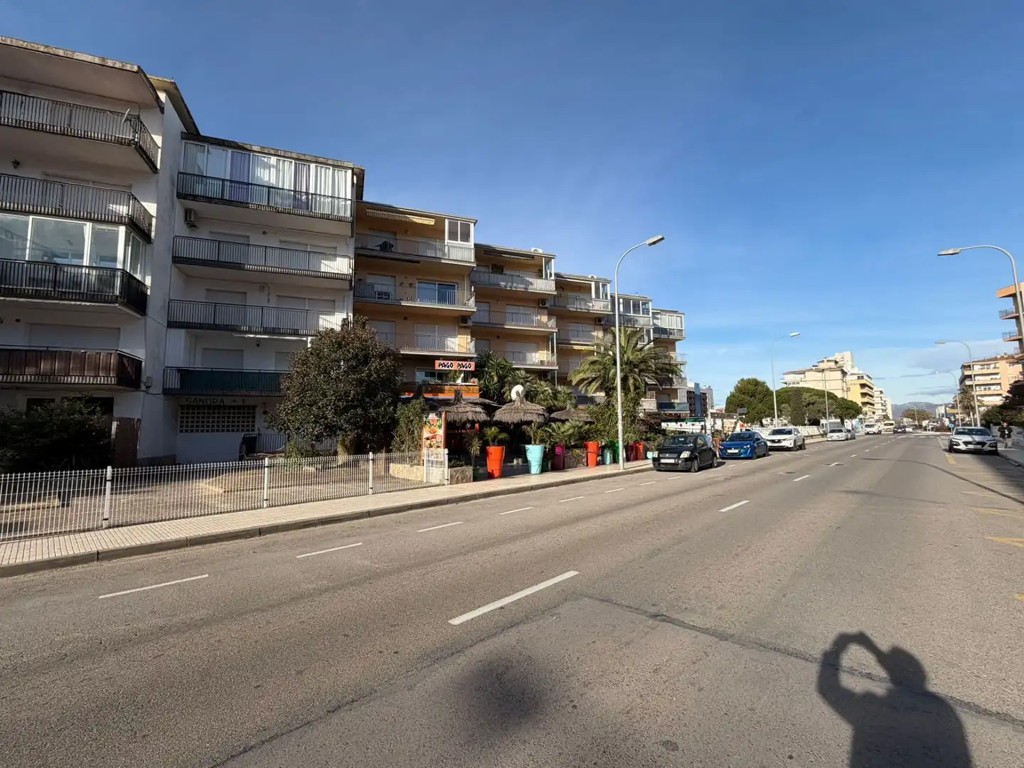 Exterior view of Apartments for sale in Roses  with Air Conditioner, Heating and Terrace