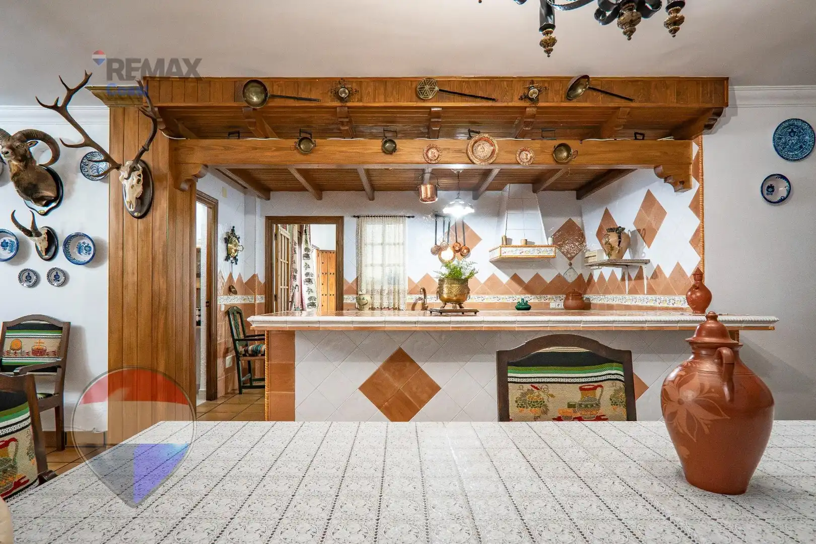 Kitchen of Houses for sale in Cuevas Bajas  with Heating, Private garden and Swimming Pool