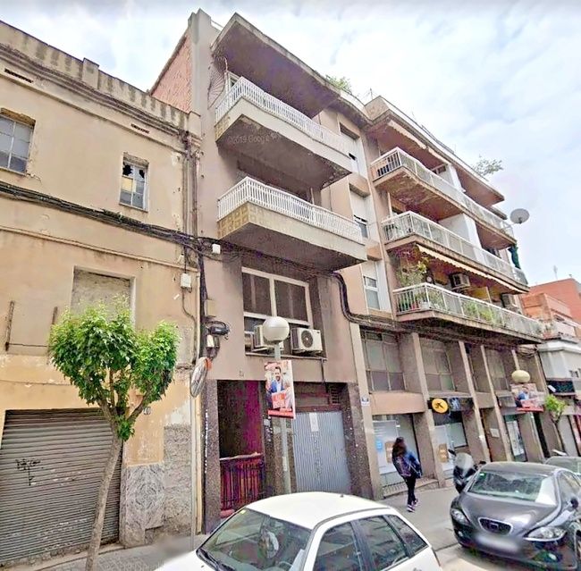 Vista exterior de Casa adosada en venda en Badalona