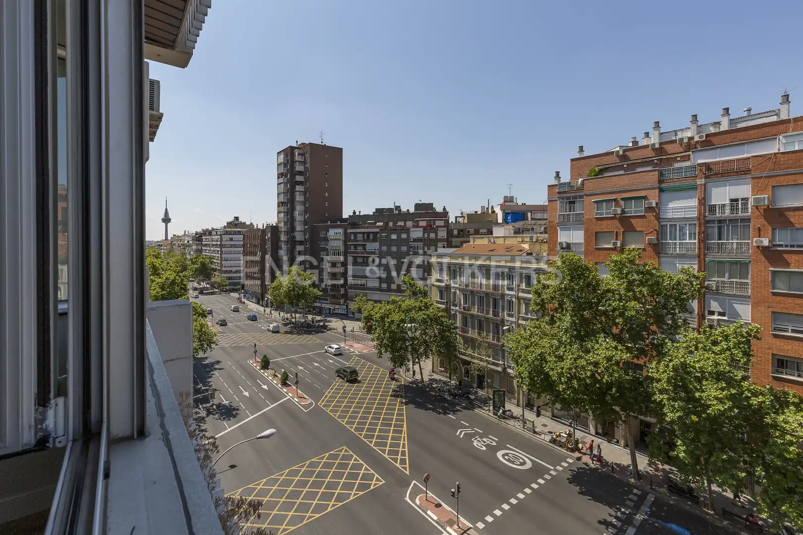 Vista exterior de Pis de lloguer en Barrio de Salamanca