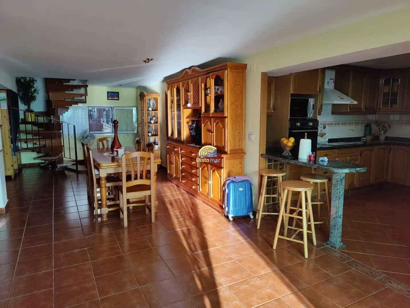 Cocina de Casa o chalet en venta en Albalat dels Tarongers con Aire acondicionado, Jardín privado y Terraza