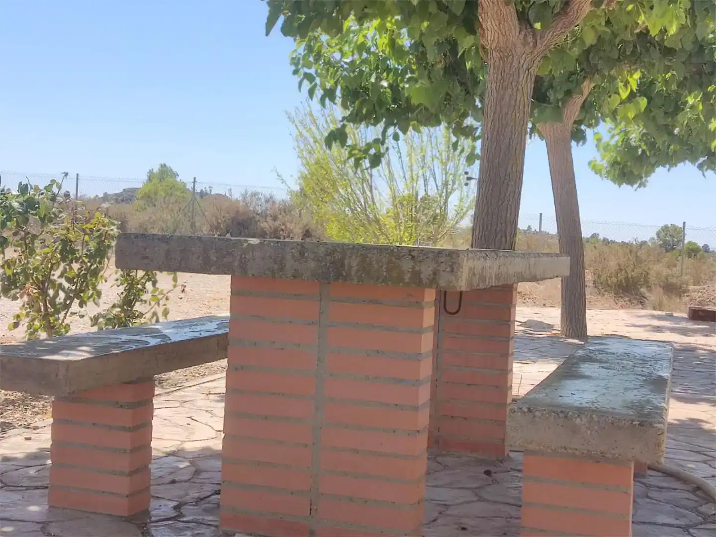 Terrassa de Finca rústica en venda en Valdealgorfa amb Jardí privat, Piscina i Moblat