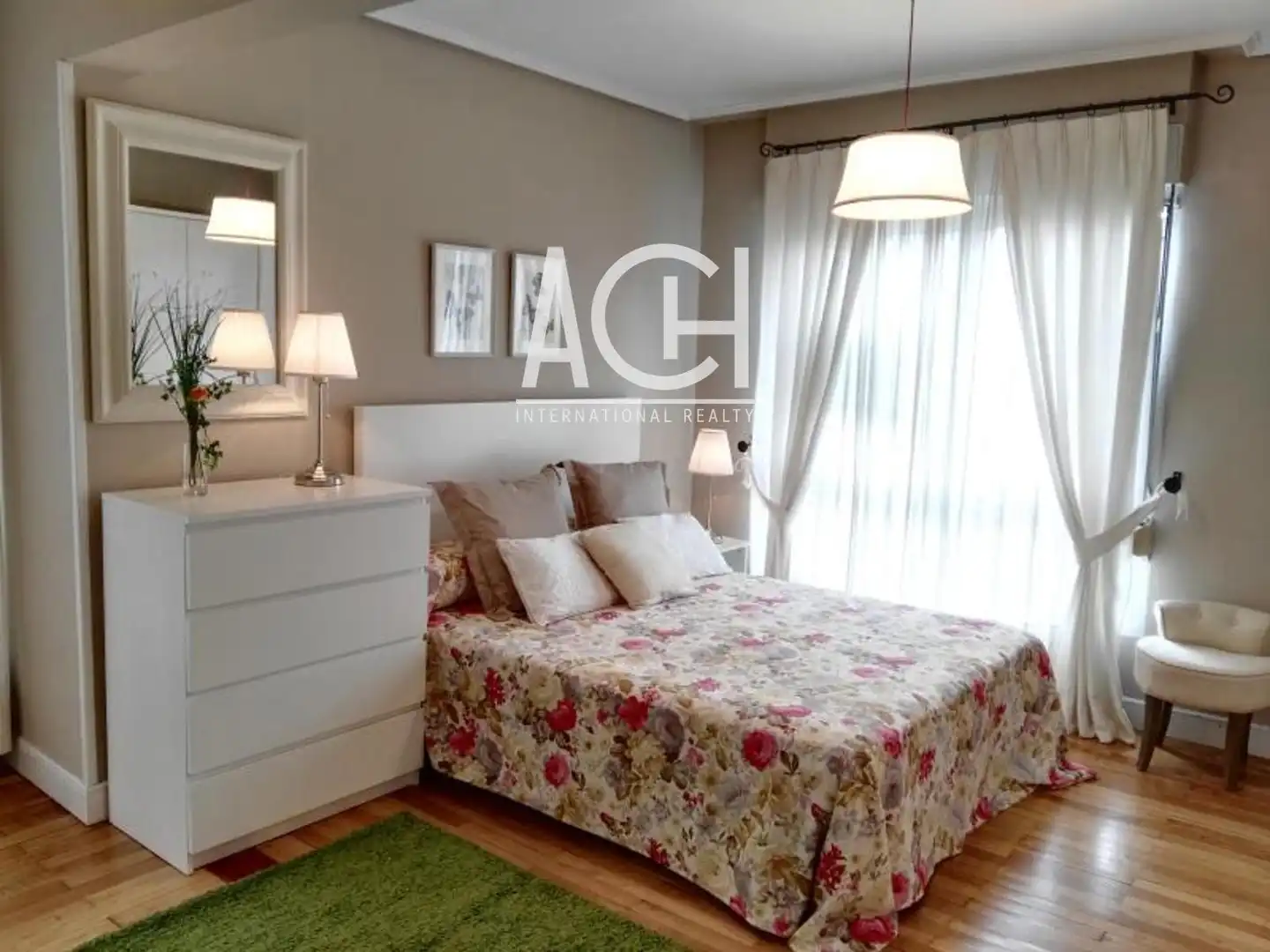Bedroom of Flat for rent in Getxo   with Heating and Furnished