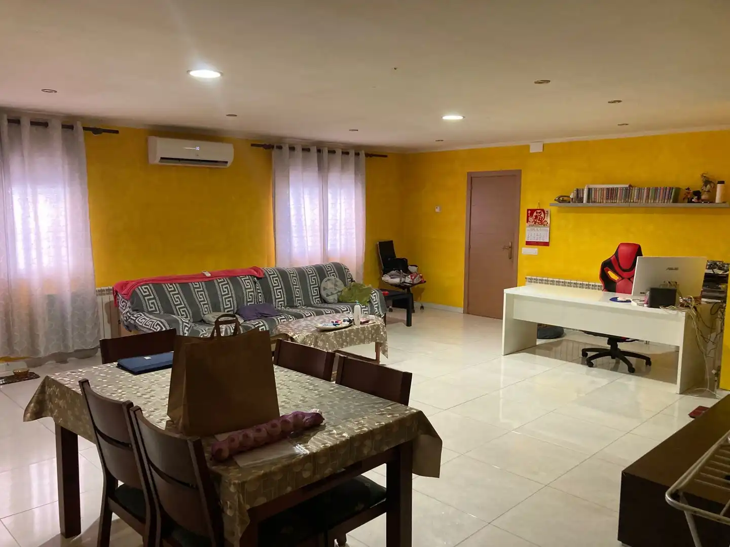 Living room of Houses for sale in Mollerussa  with Air Conditioner, Heating and Terrace