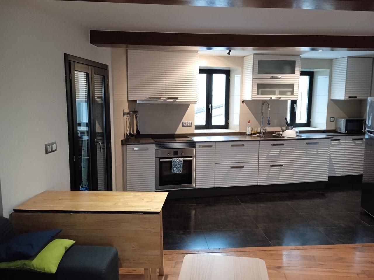 Küche von Wohnung zum Verkauf in Santiago de Compostela  mit Heizung