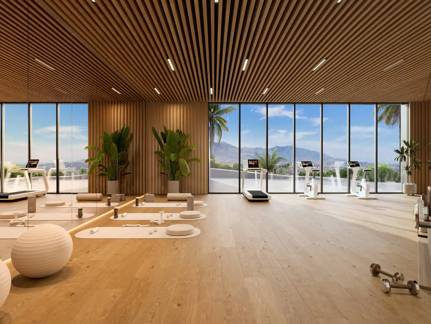 Sala de estar de Apartamento en venta en Mijas con Aire acondicionado, Calefacción y Terraza