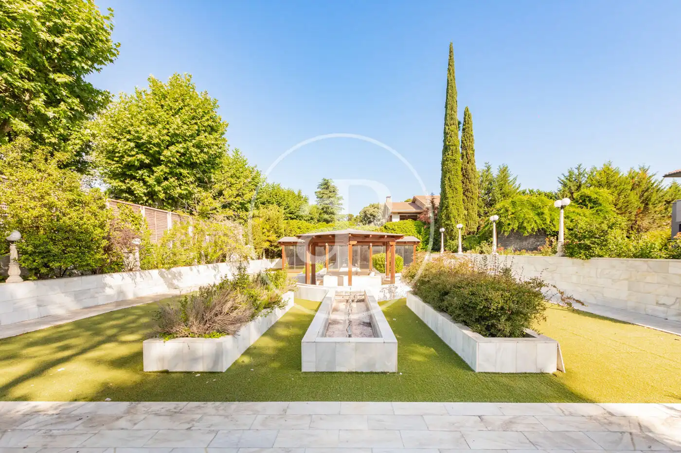 Jardín de Casa o chalet en venta en Fuente del Fresno con Aire acondicionado, Calefacción y Jardín privado