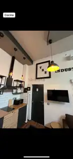 Kitchen of Study for rent in Estepona  with Air Conditioner, Furnished and Washing machine
