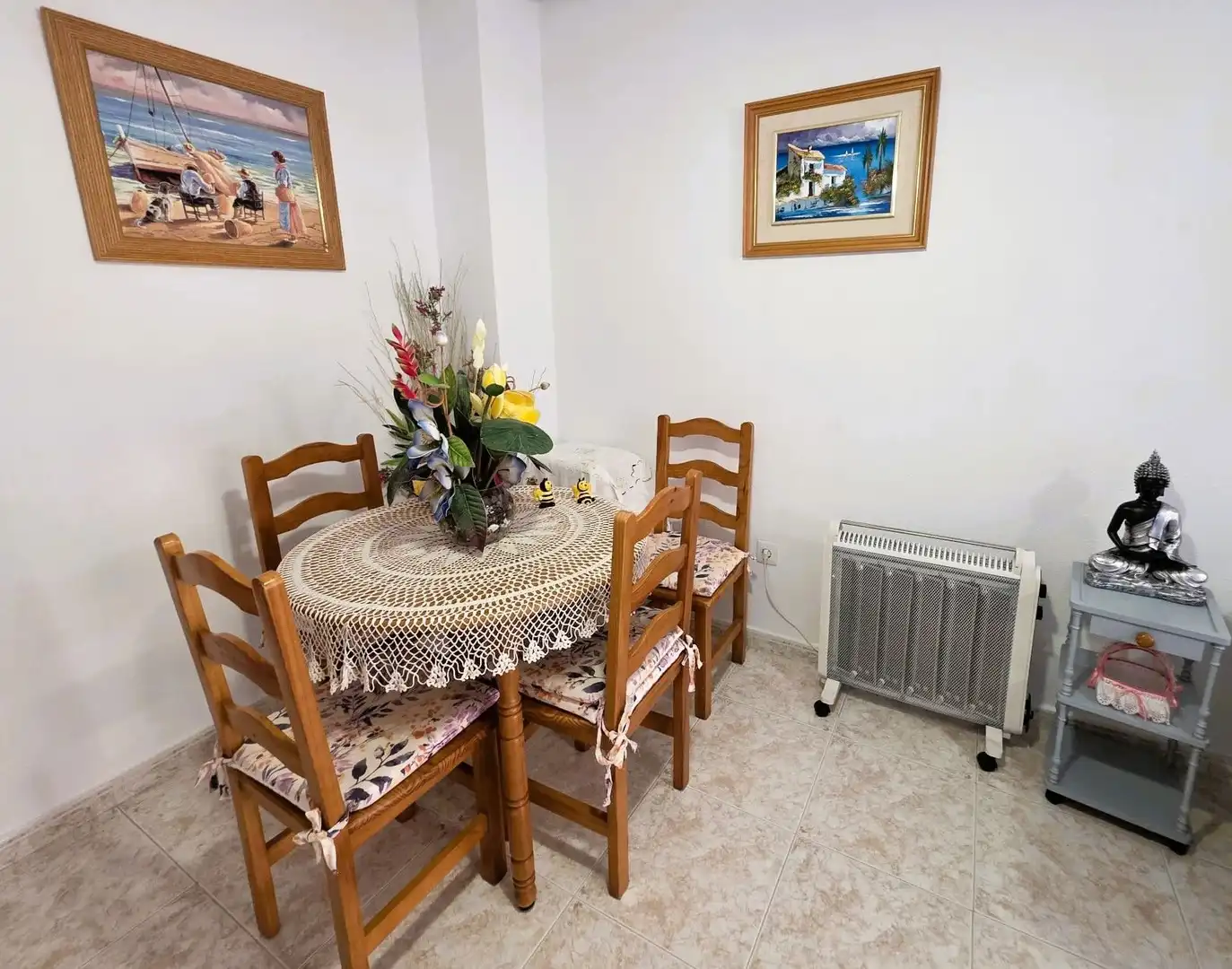 Comedor de Apartamento de alquiler en Santa Pola con Terraza