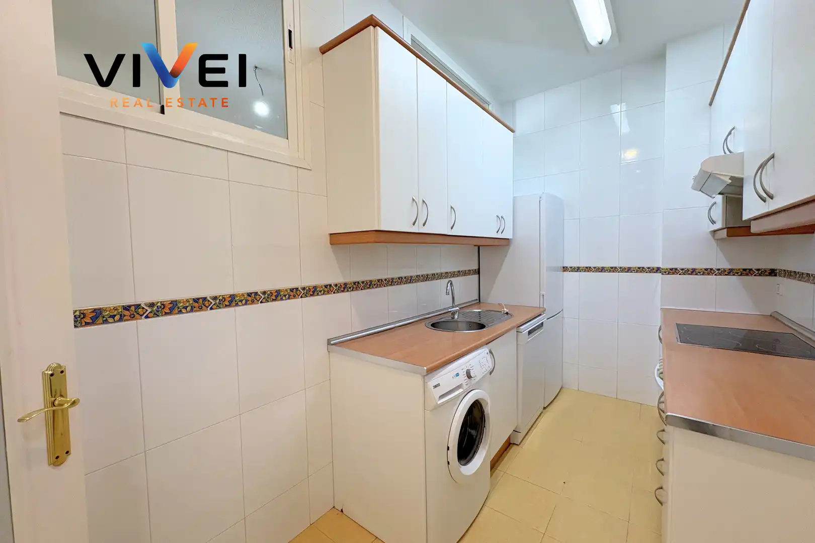 Cocina de Piso de alquiler en Madrid con Calefacción