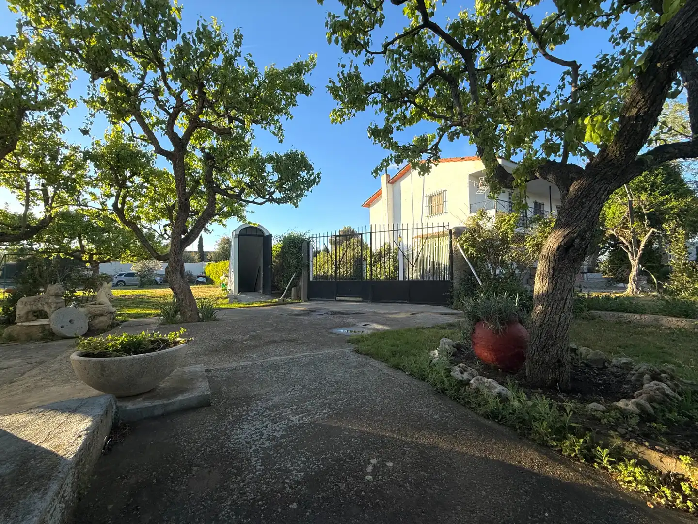 Vista exterior de Casa o chalet en venta en Estremera con Calefacción, Jardín privado y Terraza