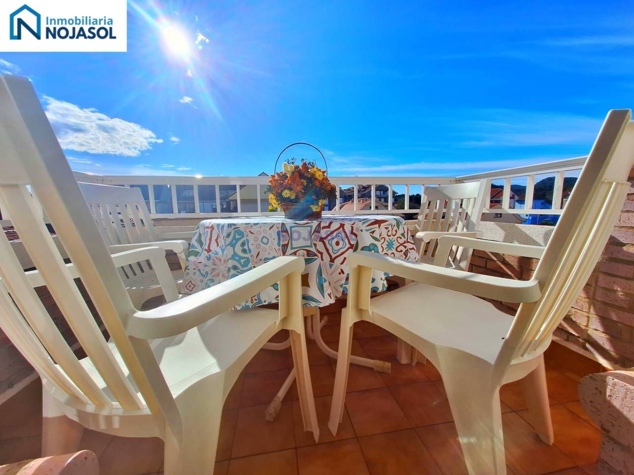 Terrace of Flat to rent in Noja  with Terrace and Furnished