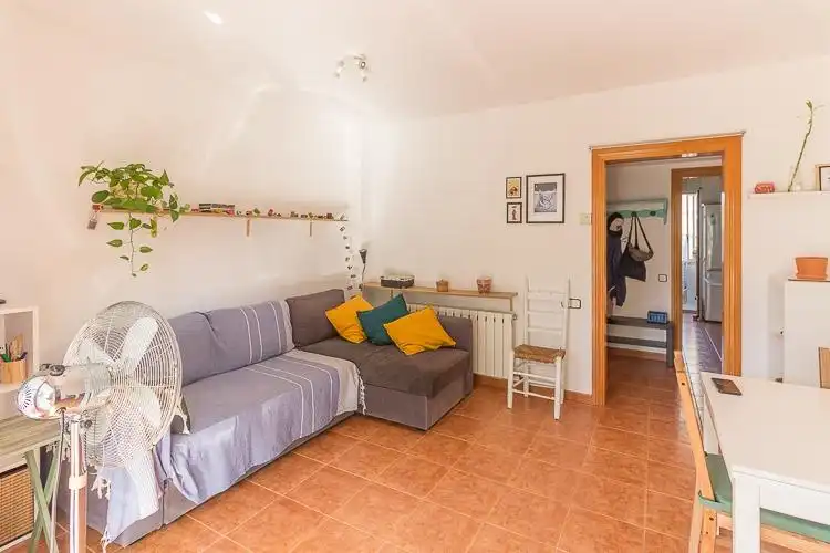 Living room of Flat for rent in Vilanova i la Geltrú  with Heating, Terrace and Balcony